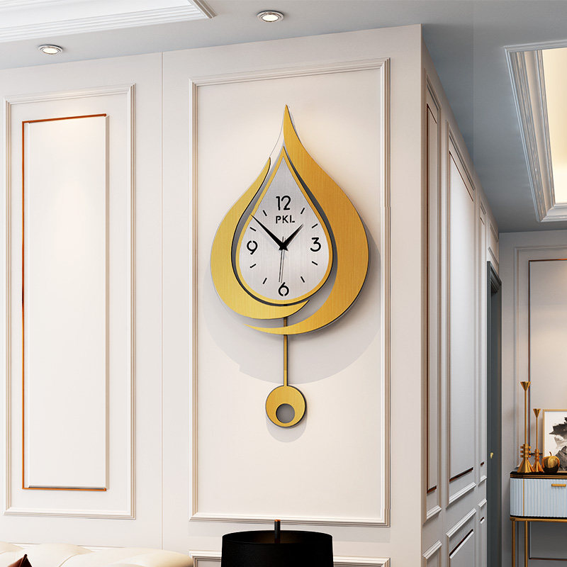 Nordic clock wall clock living room modern simple atmosphere home silent clock personality creative fashion wall wall clock
