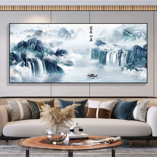 5D Diamond Painting Fuchun Mountain Residence Picture Tile Cross Diamd