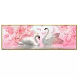 Новинка 2025 года, алмазная живопись, полная алмазная пара, Лебедь, свадьба, праздничная Алмазная вышивка крестиком, наклейка для спальни, гостиной, алмазная вышивка