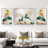 2023 Новый фартнерский лосья живопись с бриллиантами 5D Тибетская бриллиантовая вышитая вышитая вышитая вышитая гинкго треугольник листья листьев