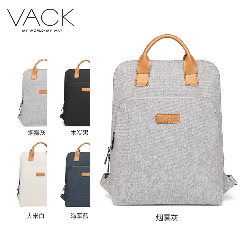 VACK Brief with light slim 14 inch laptop woman Double shoulder bag 15 6 Men's business Shoulder Bag 13 3 Bag Waterproof Anti-Fall Decompression 16 1 inch Applicable Apple Huawei Oxford Bubcomputer Package