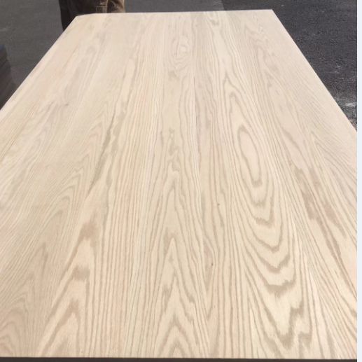 Millennium boat E0 grade imported eucalyptus core double-sided paste American Red Oak straight leather furniture board oak solid wood board