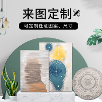 Dongsheng handmade custom New Zealand imported wool carpet Living room sofa coffee table mat Bedroom bedside blanket household