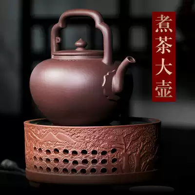 Hule Le Hui Yixing raw mine tea set purple clay pot teapot boiling teapot boiling kettle large capacity Wu Jingliang 1500cc