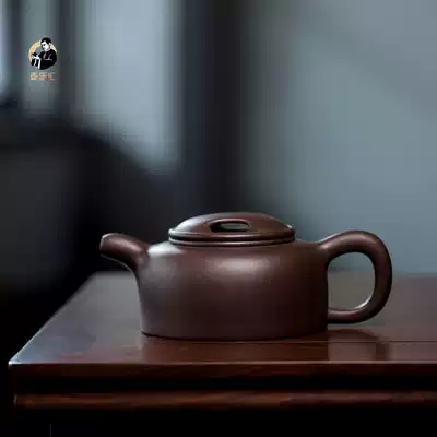 (Sold to enjoy) Xu Hantang's biography Xu Daming master makes purple mud cow cover lotus seed pot