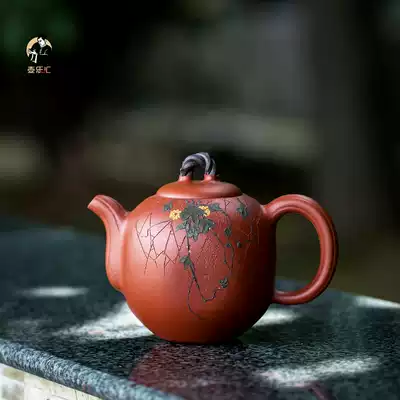 (Sold for appreciation)Master Chu Jiquan purple sand pot works Courtyard deep fidelity price consultation Customer service