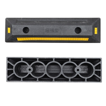 Car parking space floor barrier anti-collision car barrier backstop limiter manufacturer trapezoidal wheel rubber and plastic guardrail outdoor