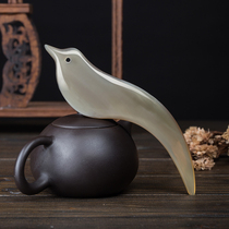 Natural white horn board scraping facial beauty female neck whole body Meridian plying bar non-Jade