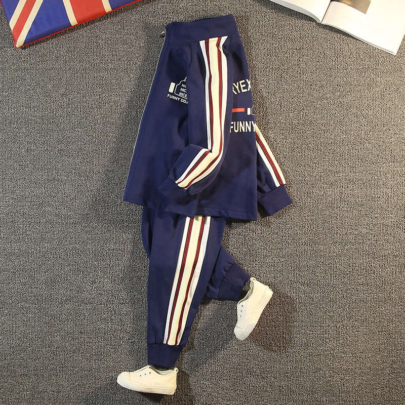 Children's clothing boys spring suit spring and autumn 2023 new Korean goods big boy sports clothes cool and handsome