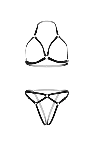 Эластичный ремень, бюстгалтер, нижнее белье, сексуальный комплект, европейский стиль