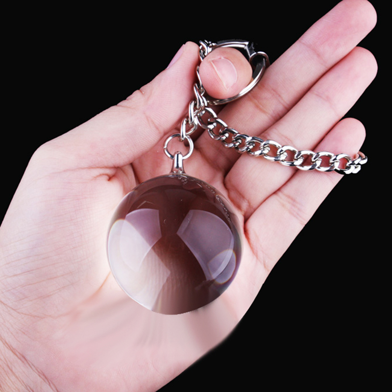 Transparent Glass Crystal Ball Crystal Vaginal Ball Anal Posterior Pull Bead Anal Plug Crystal Supplies