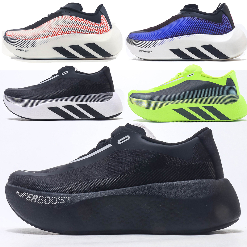 New Hyperboost Edge Lightweight Cushioning Sneakers, Comfortable Men's Shoes, Lightweight Thick-Soled Trendy Running Shoes