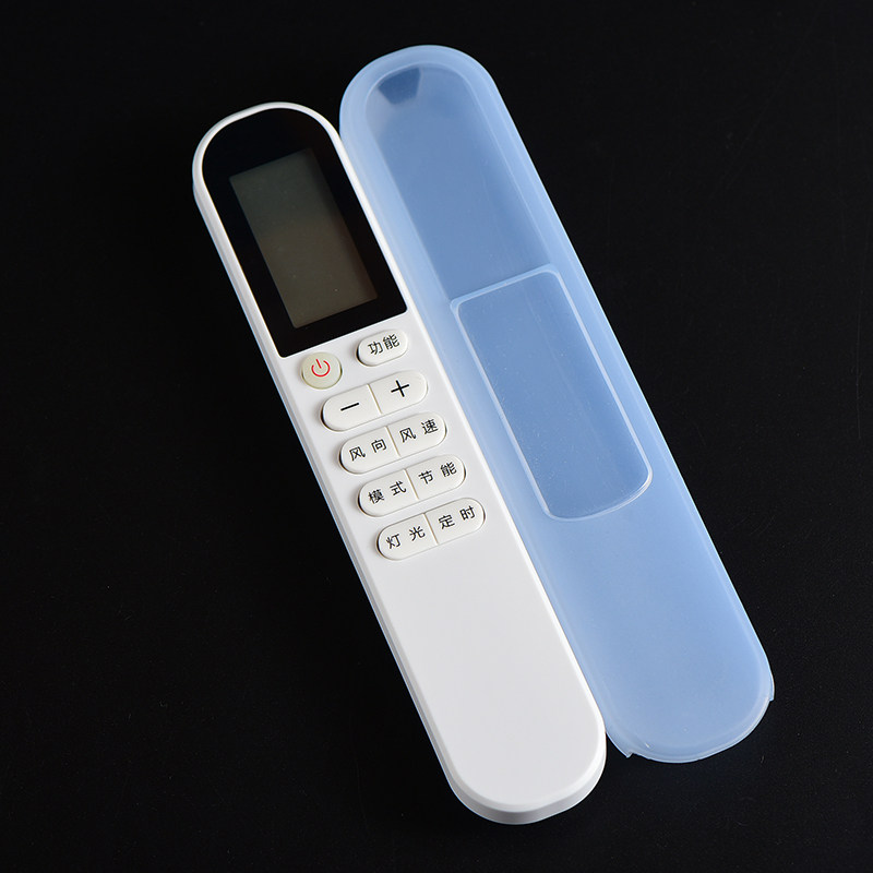 Suitable for TCL air conditioner remote control protective cover HD transparent soft silicone cover anti-fall dust cover waterproof cute