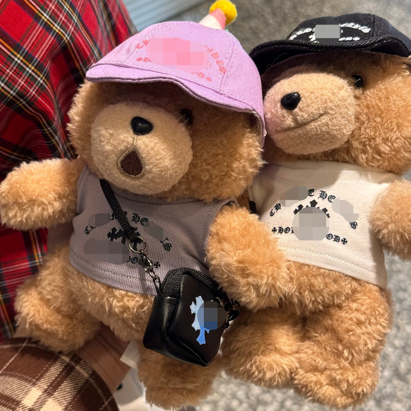 Ted2 Teddy Bear G-Dragon Style Cardigan L Brand Cardigan K*Luo Trendy Doll Pendant Doll Clothes Ted2 Teddy Bear G-Dragon Style Cardigan L Brand Cardigan K*Luo Trendy Doll Pendant Doll Clothes