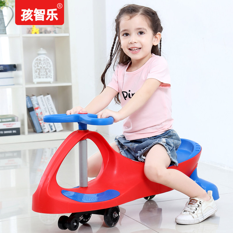 孩智乐 儿童扭扭车 摇摆滑行车 图1