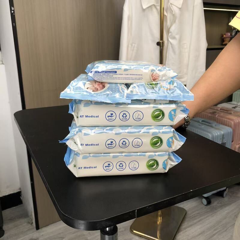 Biodegradable Baby Wipes 3 Large Packs + 3 Small Packs