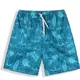 Quần short đi biển của nam giới nhanh khô bên bờ biển kỳ nghỉ quần short hoa cỡ lớn lỏng triều thương hiệu quần mùa xuân nóng quần bơi nam - Quần bãi biển