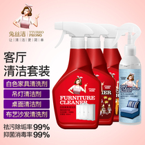 Living room cleaning set Fabric sofa cleaner Wipe table White furniture artifact lamp Crystal lamp cleaning agent