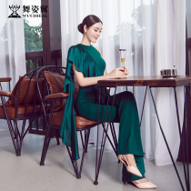 Dancing Gesture Winged Tutor Body Training Suit Female High End 2021 New Autumn Type Body Etiquette Dance Practice Martial Suit