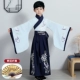 Trẻ em Hanfu Chàng trai Phong cách Trung Quốc Trang phục Tang Trang Sách Cậu bé Quần áo Nam Đồng phục nam Trường Đặt Trang phục Mùa xuân và Mùa thu - Trang phục