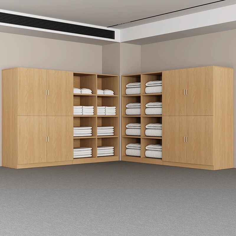 Linen Cabinet Hotel Apartment Bed and Breakfast Foot Massage Shop Guest Room Storage Sauna Towel Quilt Locker