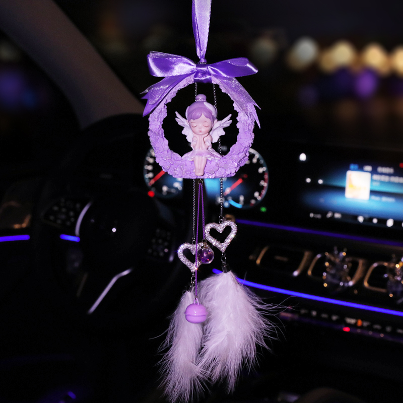 Car pendant cartoon cute pendant car pendant car interior rearview mirror car pendant high-end decorative supplies Daquan female