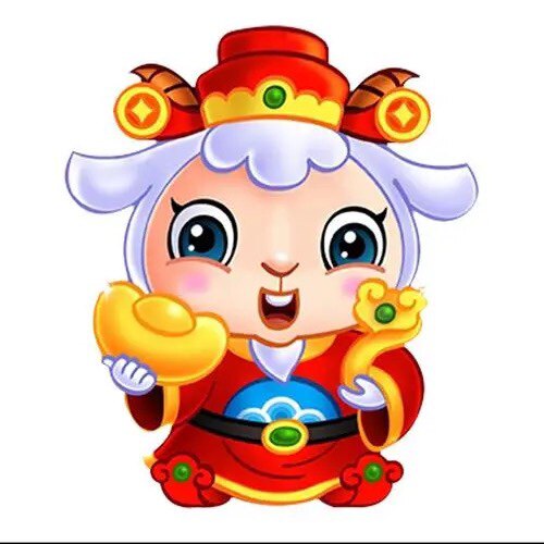 暴富财神羊皮服饰