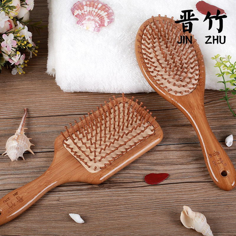 Air Bag Air Cushion Comb Head Massage Meridians Scalp Special Wood Comb Static hair loss smooth hair Men's big board anti-hair