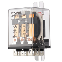 Enjue G30F high current 30A intermediate relay high power compact three open three closed 24VDC 220VAC