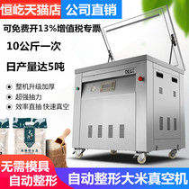 Henyi DZ series luxury upgrade automatic double-sided shaping without mold Rice vacuum packaging machine Rice brick whole grain food vacuum sealing baler commercial can be pumped tote bag