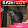 Qiali Digital lưu trữ súng túi da Nam đa chức năng thể thao và giải trí vai Messenger túi ngực túi chống trộm gói - Lưu trữ cho sản phẩm kỹ thuật số hộp đựng tai nghe i12