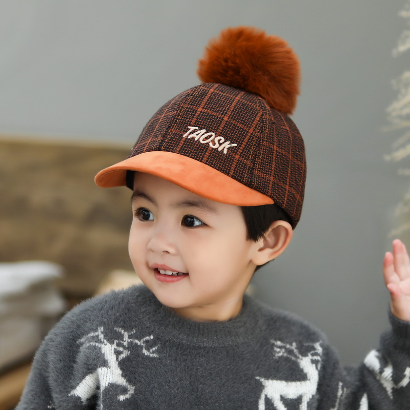 Baby baseball hat boy casual fashion hat 2 - 5 years old children's tongue hat Han children's tide hat