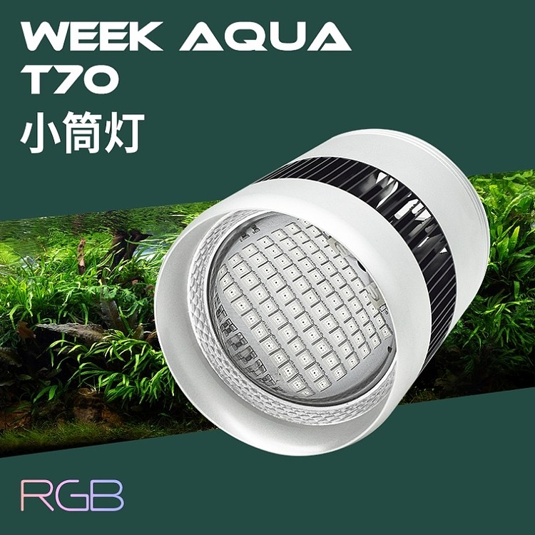 Wellcome LED full spectrum goldfish exposure algae lamp aquatic weed downlight induction WRGB professional fish tank manufacturing bracket