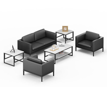 Office sofa Modern business office sofa coffee table combination simple reception sofa