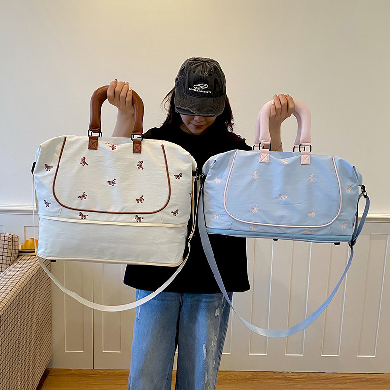 Short-Distance Business Trips, Commuting, Travel, Lightweight Portable Luggage Bag, Large-Capacity Fitness Bag, Shoulder Travel Bag, Women's Maternity Bag