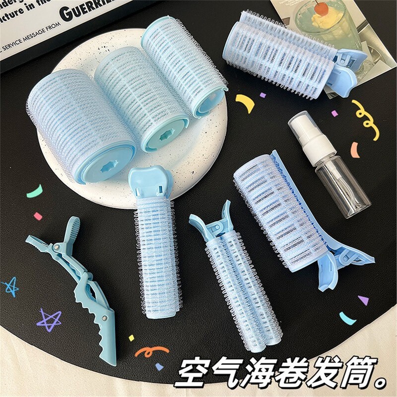 Curling Iron for Bangs, Fluffy Hair Clip for Students, Trendy Air Bangs Tool, Hair Root Volumizing Clip, Hollow Curling Roller Curling Iron for Bangs, Fluffy Hair Clip for Students, Trendy Air Bangs Tool, Hair Root Volumizing Clip, Hollow Curling Roller