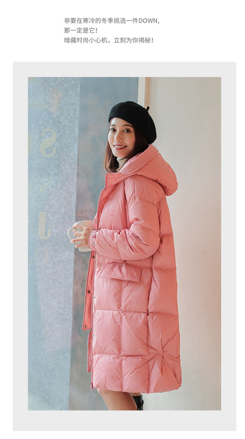 Yaloo 雅鹿 2020年新款廓形加厚保暖羽绒服 图2