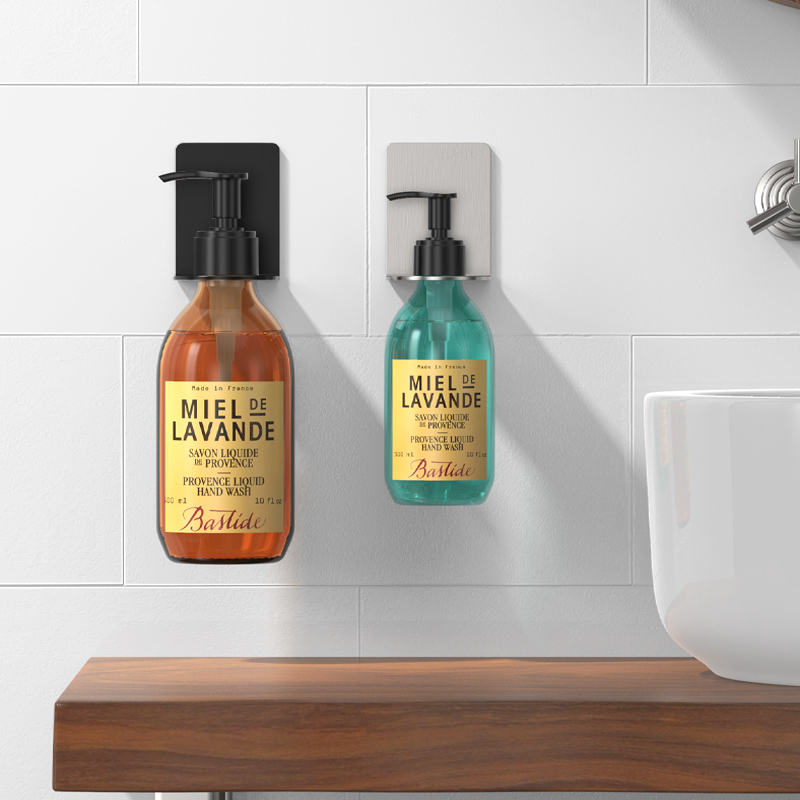 Toilet stainless steel bath dew strong viscose-free toilet wash handliquid collection frame shampoo