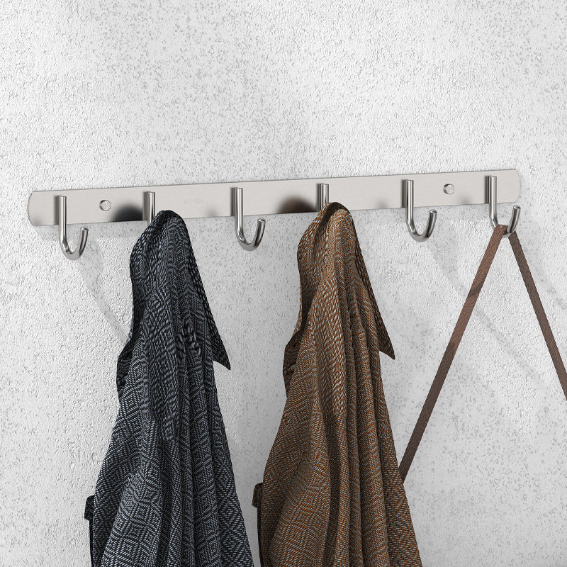 A long hook with a long strip hook with strong viscose kitchen without trace hanging hanger hook