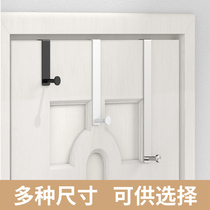 Bedroom door hanger door rear hanger 5cm thick door stainless steel door Home hanging clothes hanger free from punching clothes cap