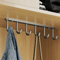 304 stainless steel kitchen hook rack punch-free ceiling hook hanging row hook spoon shovel rack storage