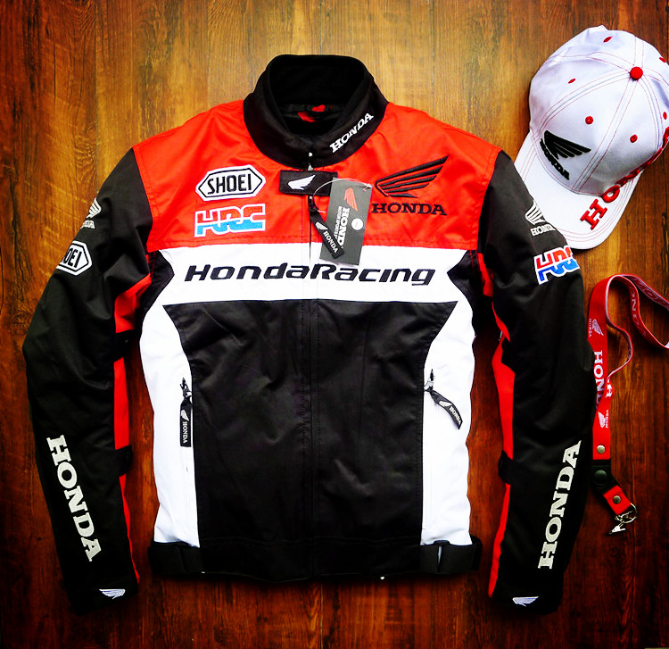 New locomotive riding clothes Winter warm racing car clothes with liner protective windproof and anti-fall motorcycle clothes male