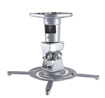 Projector hanger universal adjustment ceiling projector hanger aluminum alloy wall hanging ceiling projector hanger 360 ° rotation 45 ° swing angle ceiling Wall hanger 23cm