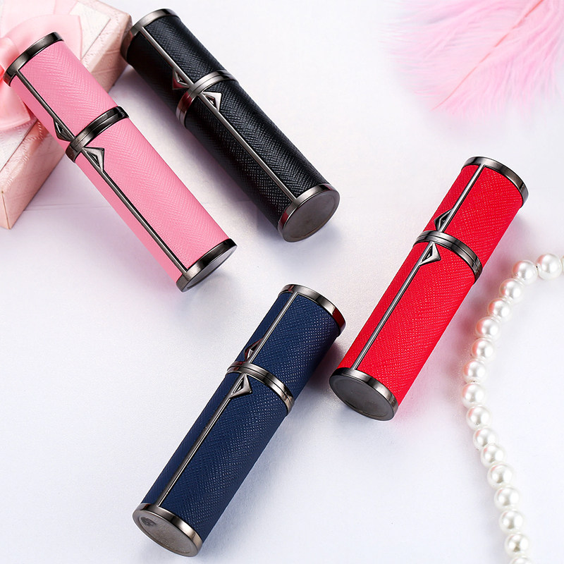 The bottom of the perfume sub-bottling is filled with high-end high-end travel artifact portable sample 5ml portable mini press type