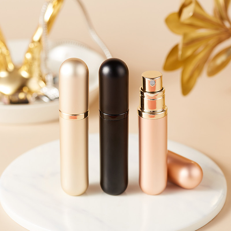 Perfume sub-bottling portable bottom refillable high-end travel perfume empty bottle spray artifact 5ml