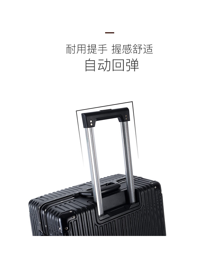 Vali 24 inch khung nhôm nhỏ xe đẩy trường hợp bánh xe vạn năng vali nam và nữ sinh viên 26 inch hộp mật khẩu câm - Va li vali 20 inch