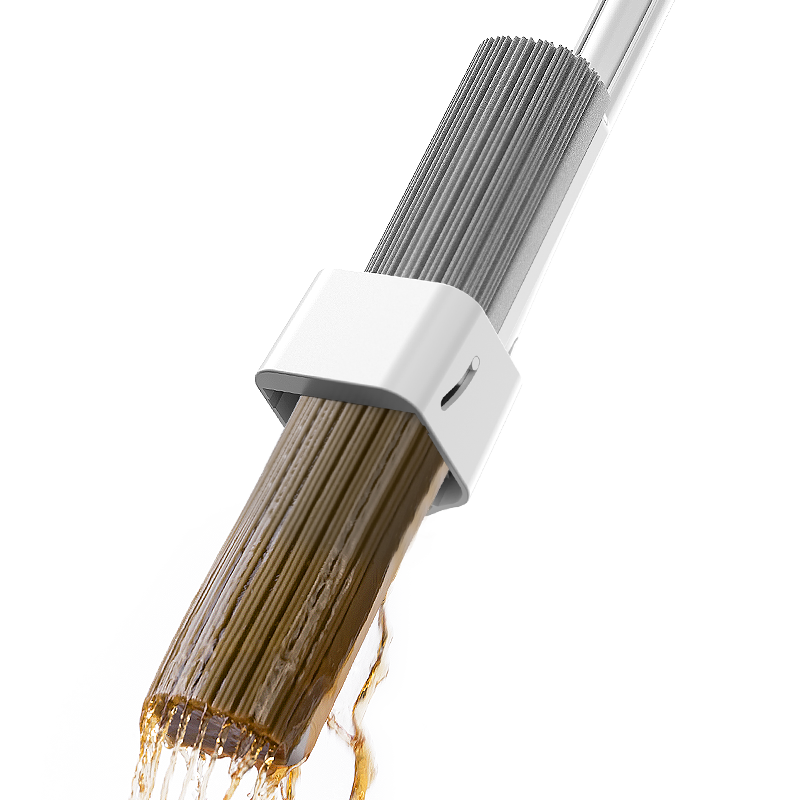 Original mop head water-absorbing rubber cotton roller mop head sponge replacement rubber cotton free hand wash universal 33cm