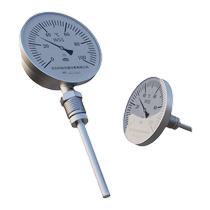 Bimetal thermometer wss stainless steel instrument pipe boiler thermometer plug-in thermometer industrial use