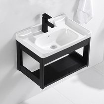 Wall-mounted washbasin bathroom Household washbasin cabinet combination Small apartment balcony washbasin Mini sink