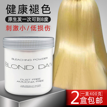 Dye Hair Bleached without injury hair white agent hair salon hairdresser Special no foam vegetal healthy hair melatonin